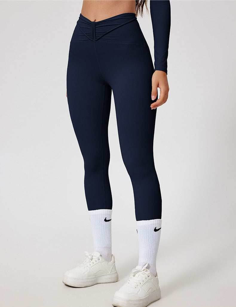 V Shape High Waist Yoga Leggings