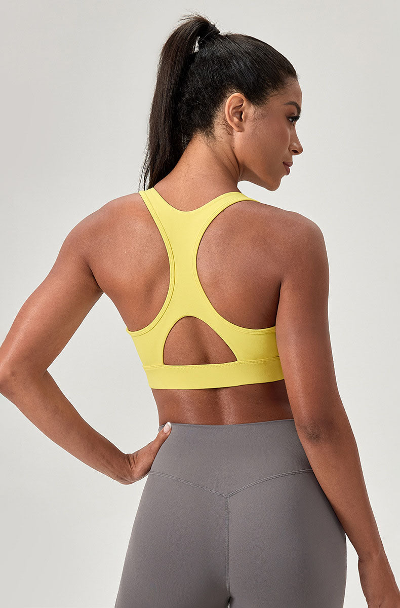 Two Ways Twist Racerback Sports Bra