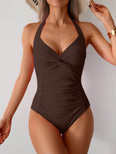 Tie Back One Piece Swimsuit