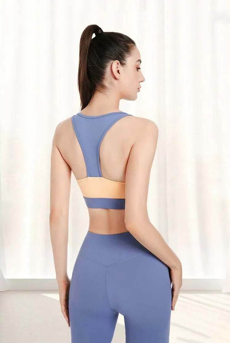Yoga Sets with Bra and Flare Pant