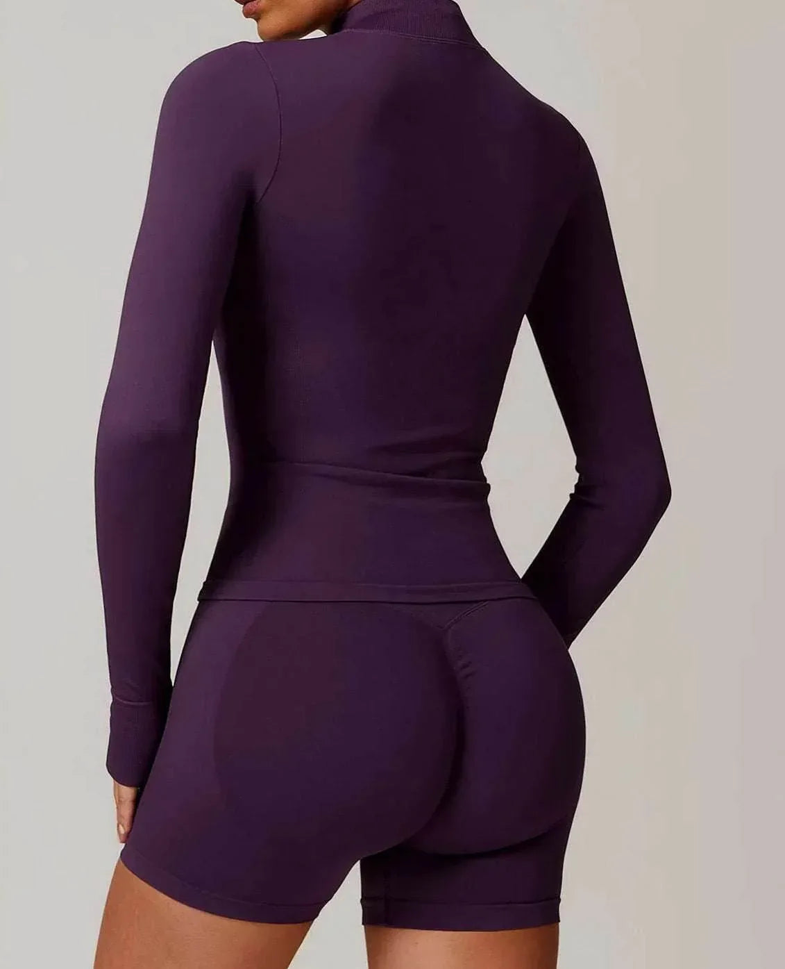 Slim Fit Full Zip Sports Jacket -