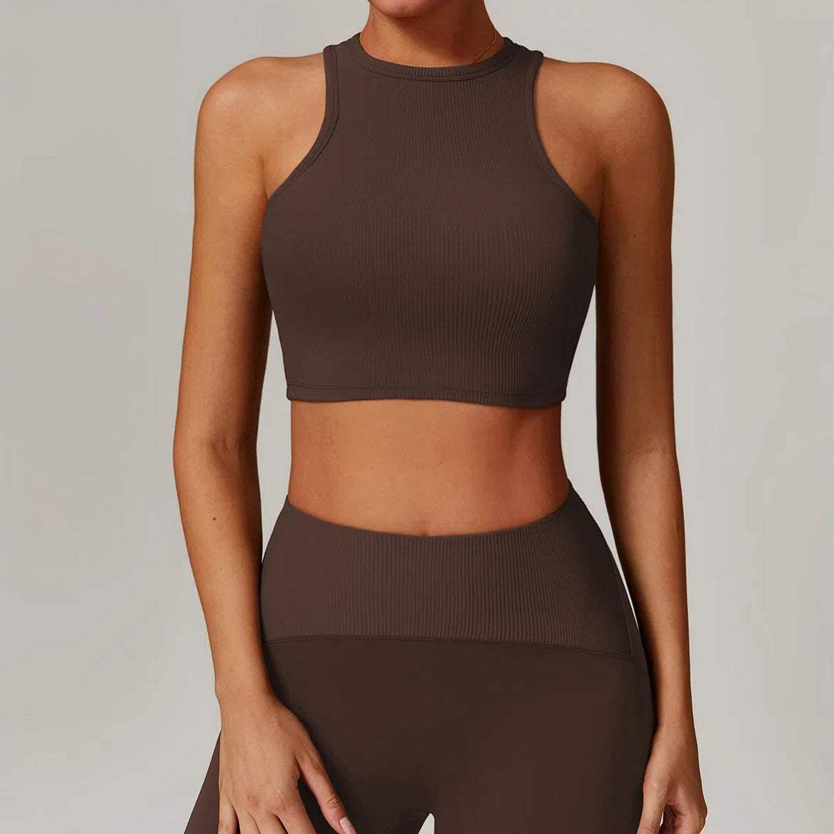 Crop Yoga Tank Top | Stylish & Comfortable for Every Session