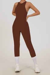 Sleeveless One Piece Yoga Bodysuit