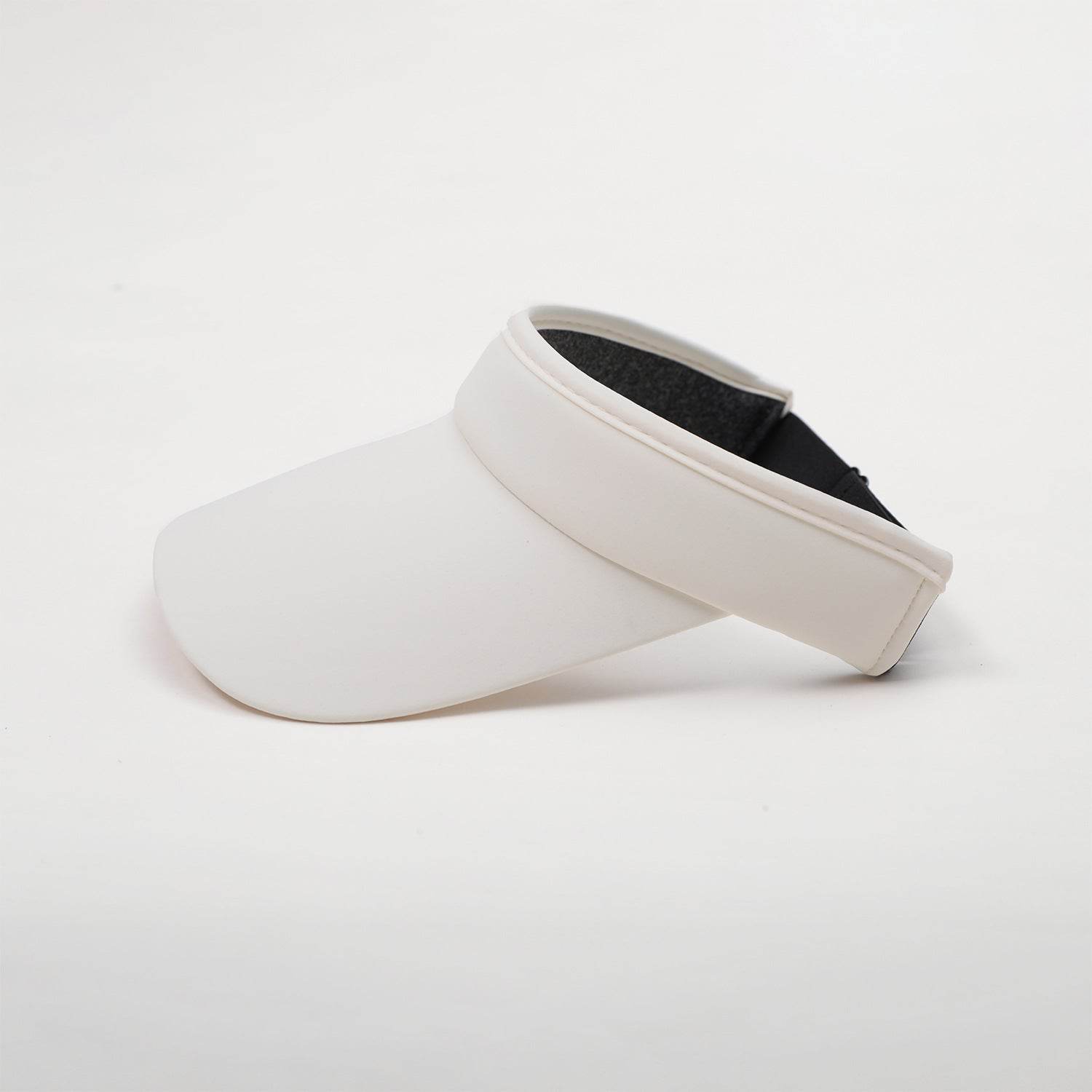 Wide Brim Sports Visor Hats Adjustable Empty Top Cap