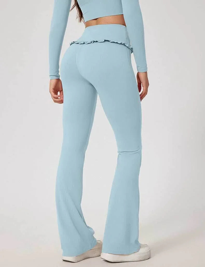 Yoga Flounce Flare Leggings -