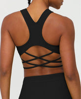 Back Cross Sports Tank Top Yoga Bra