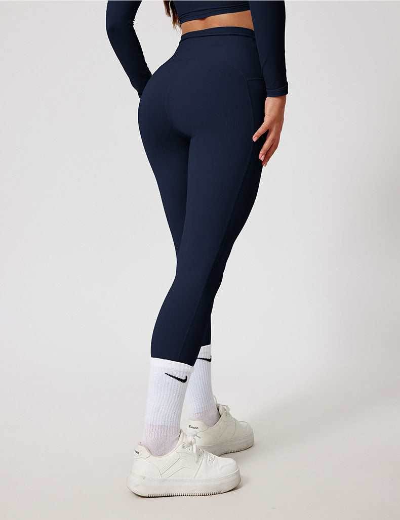 V Shape High Waist Yoga Leggings