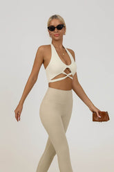 Halter Sports Bra