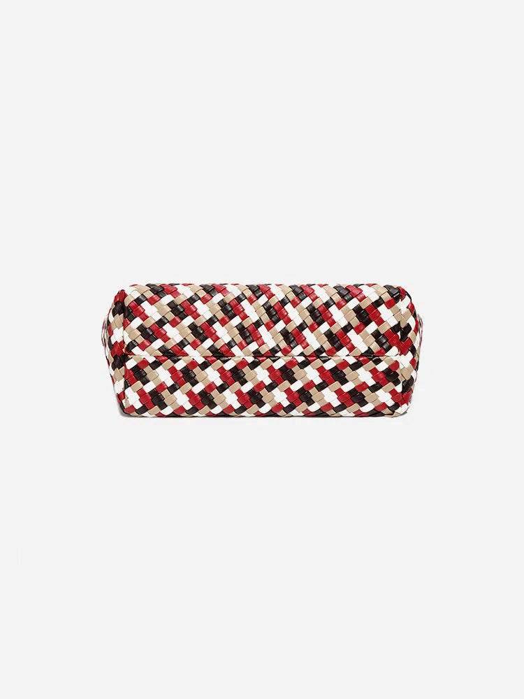 Multicolor Handmade Woven Tote Bag