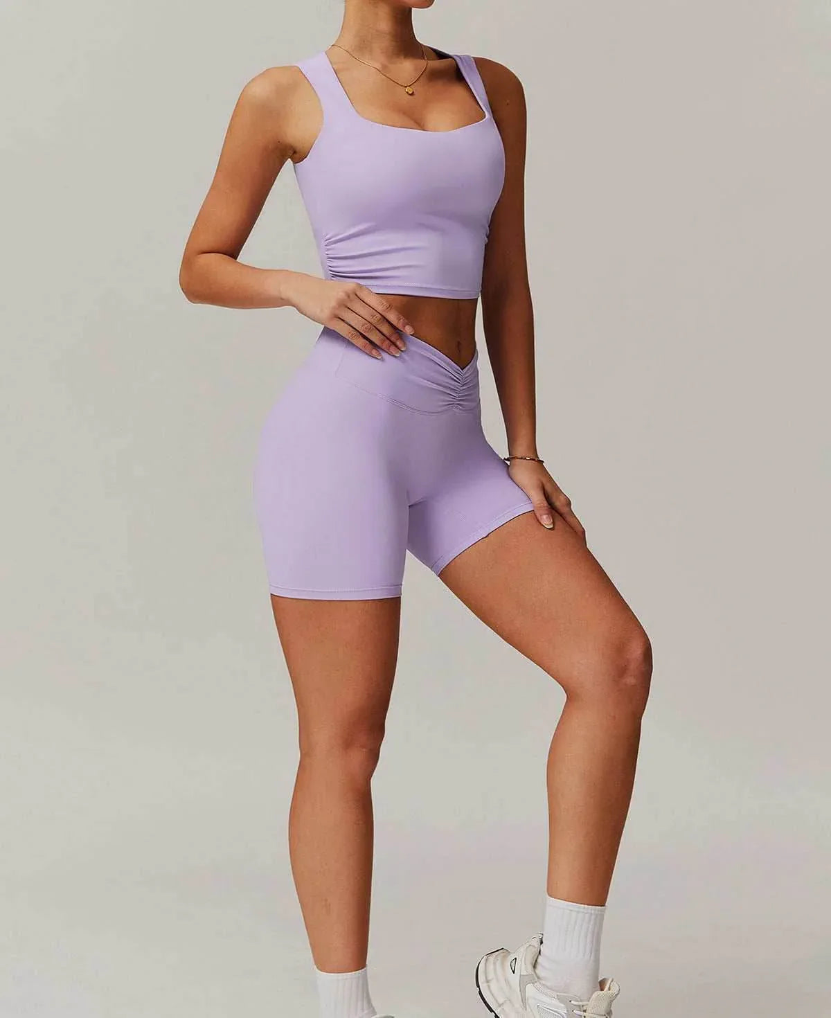Activewear Set with Tank and Short -