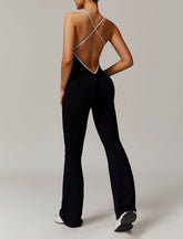 Spaghetti Strap Halter Yoga Bodysuit
