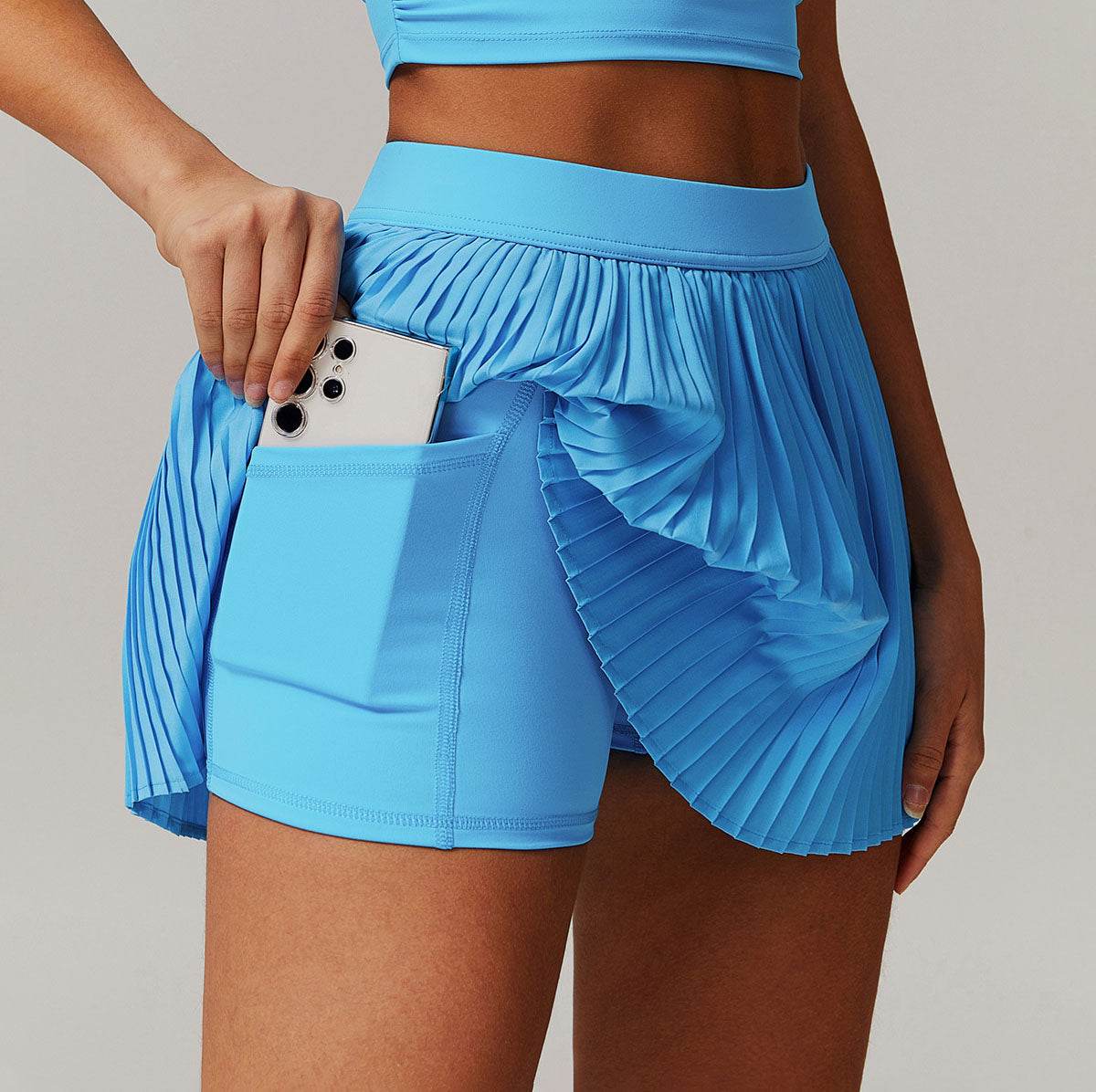 Tennis Accordion Pleated Skirt