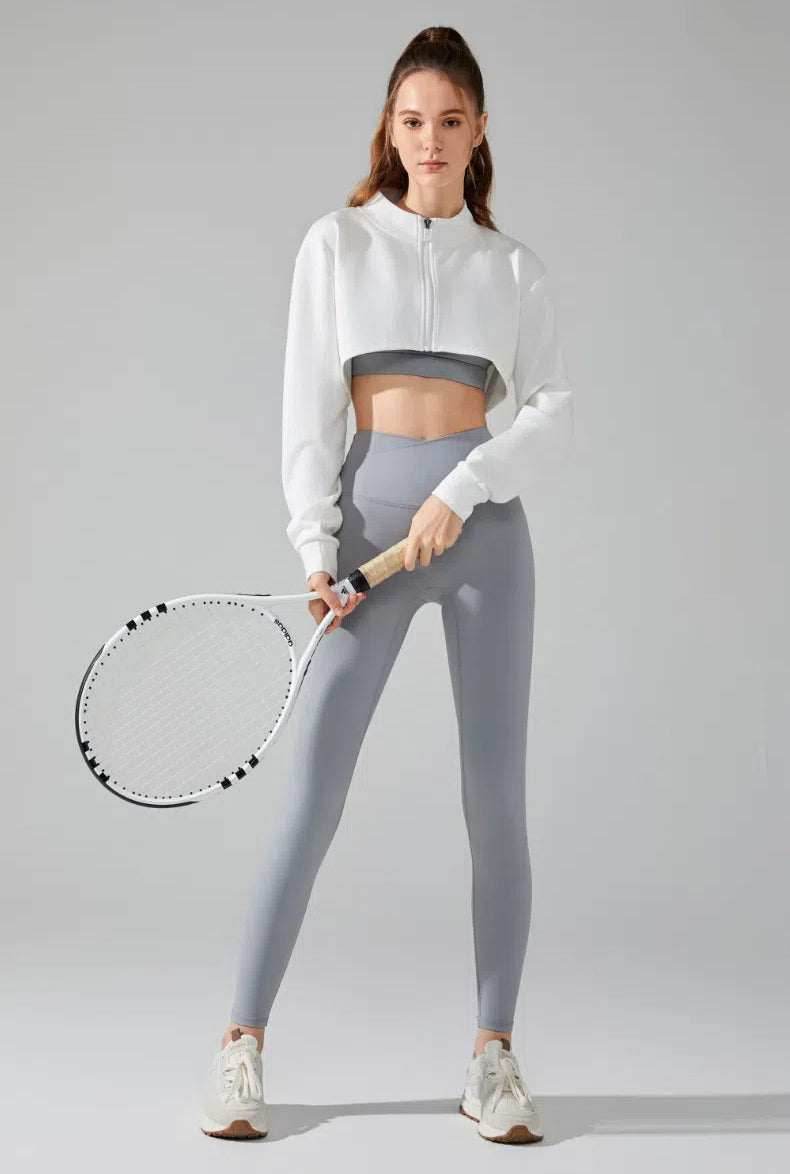 Short Loose Yoga Jacket