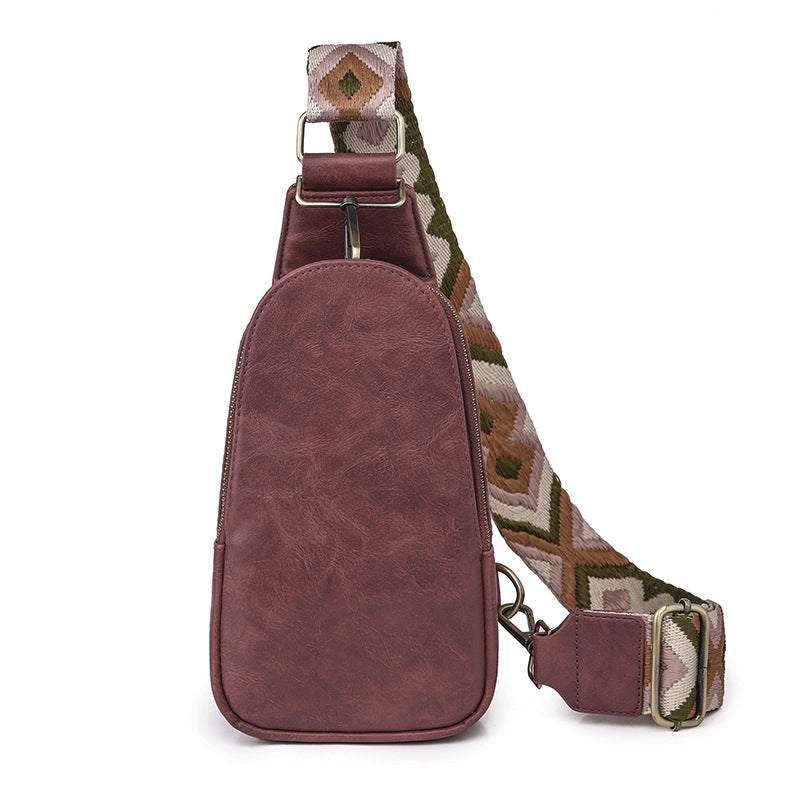 PU Leather Crossbody Bag
