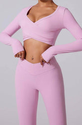 Long Sleeve Sports Yoga Set