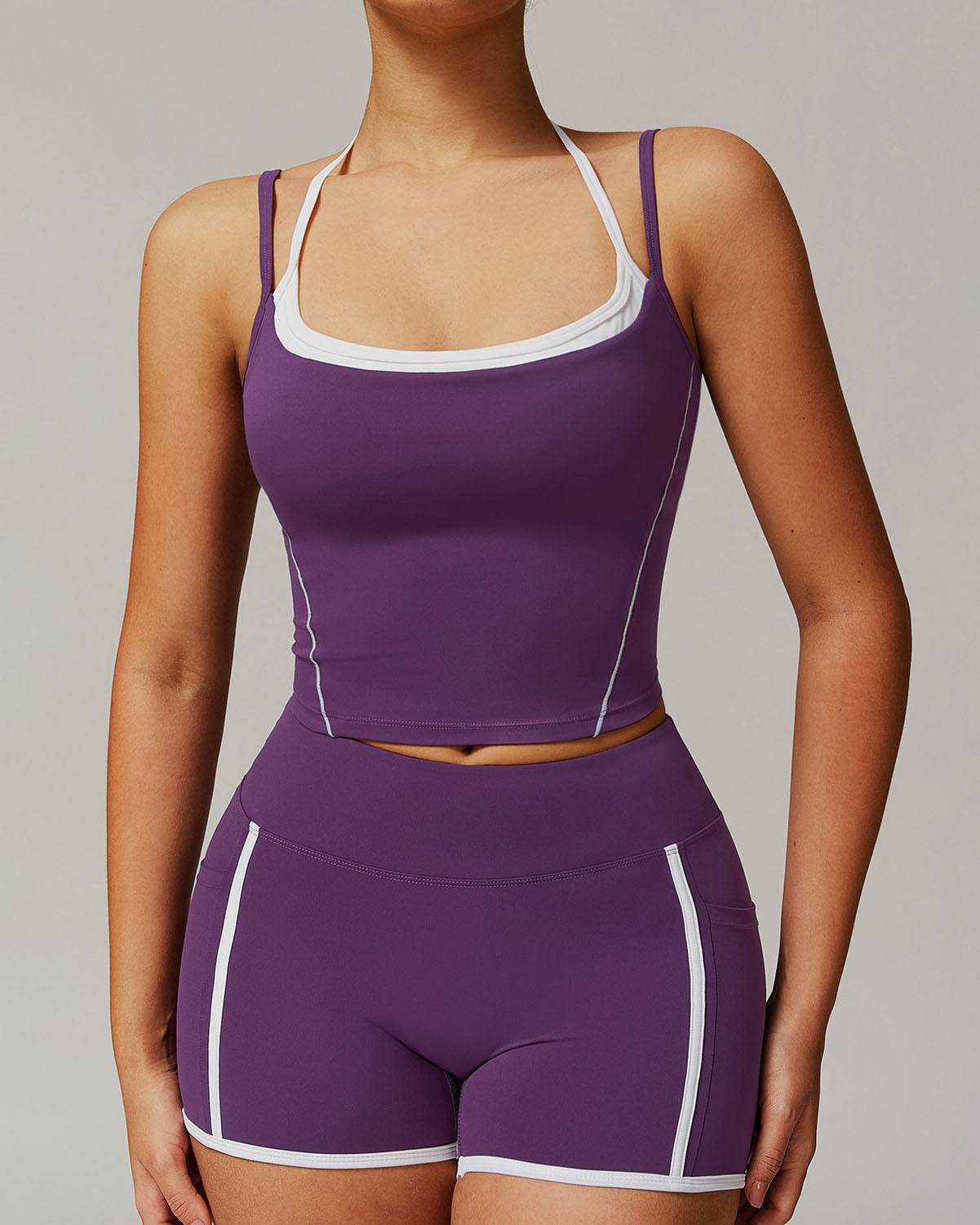 Double Crossed Yoga Tank Tops
