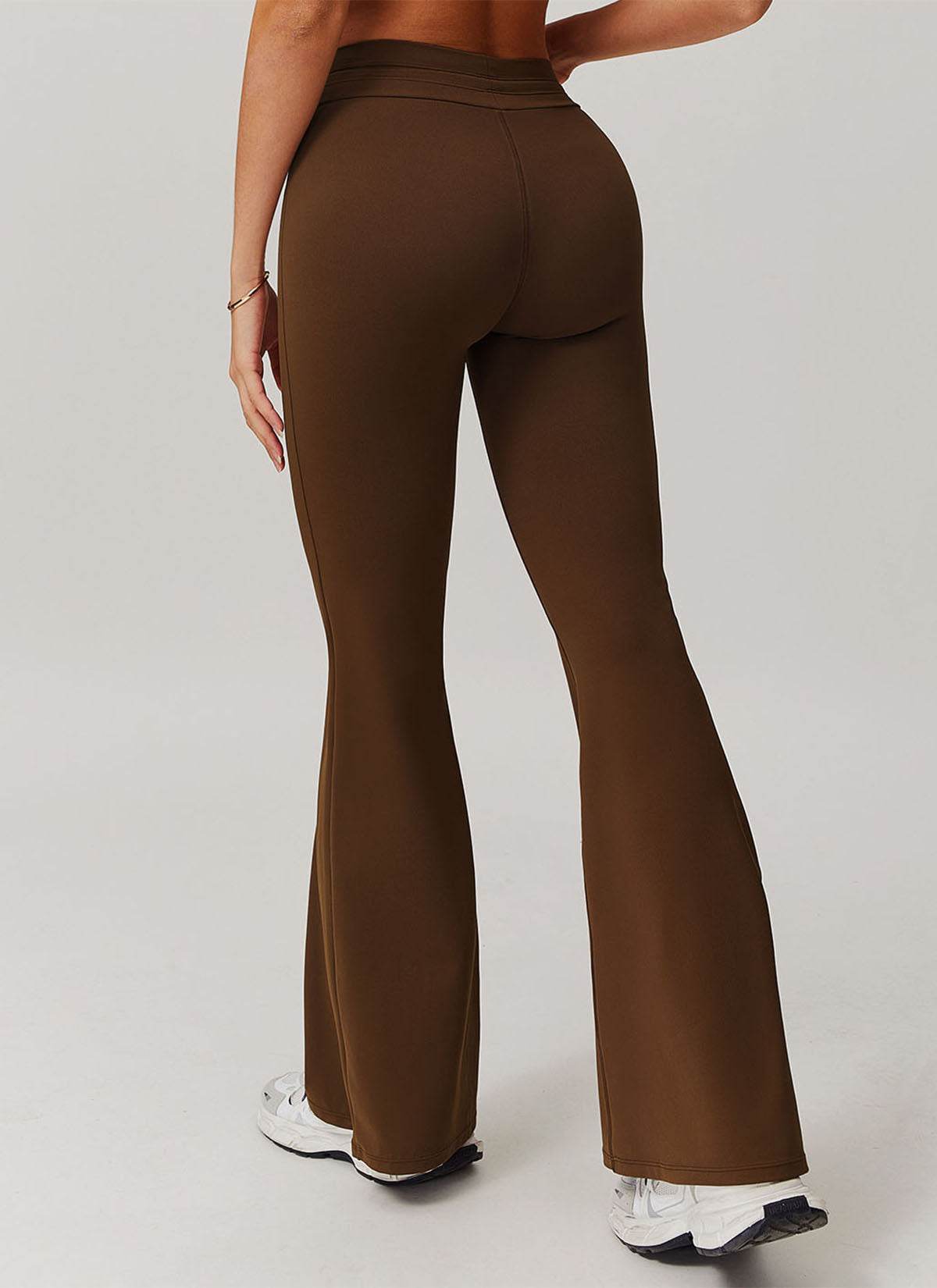 High Waist Wide Leg Yoga Flare Pants