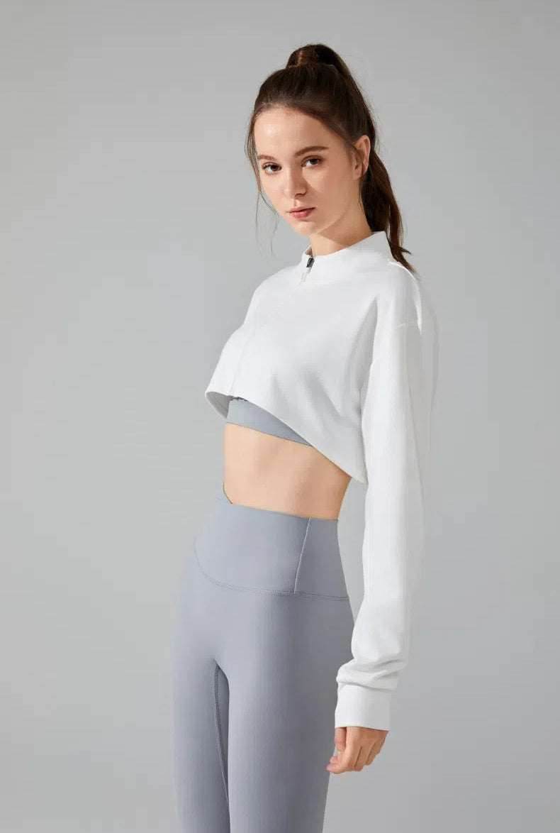 Short Loose Yoga Jacket