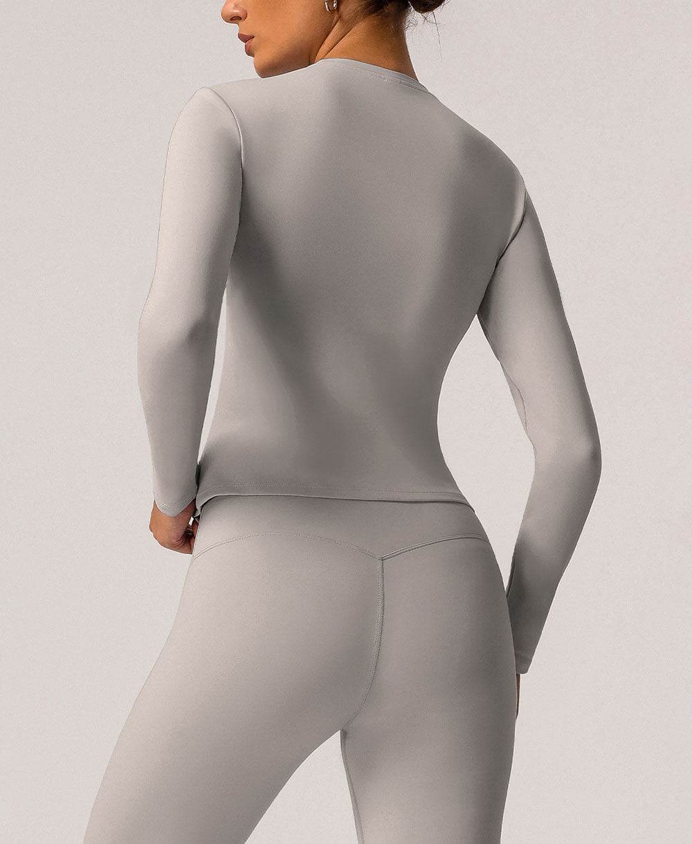 Long Sleeve Slim Fitted T-Shirts Basic Tees