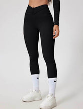 V Shape High Waist Yoga Leggings