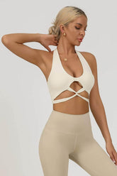Halter Sports Bra