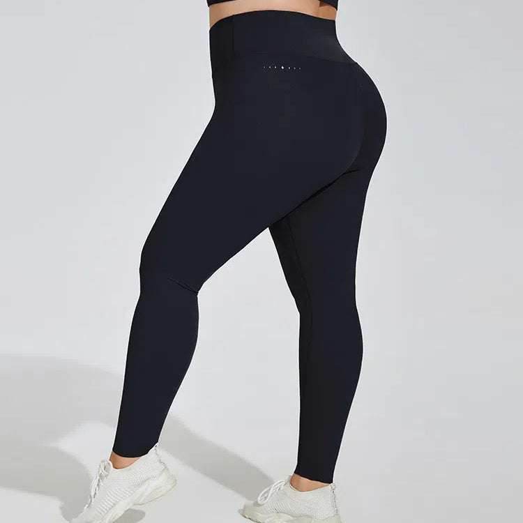 Plus Size High Waist Seamless Yoga Leggings