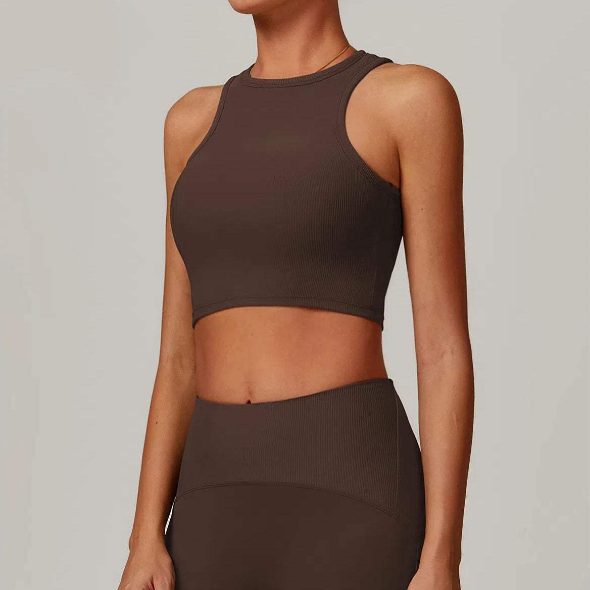 Crop Yoga Tank Top | Stylish & Comfortable for Every Session