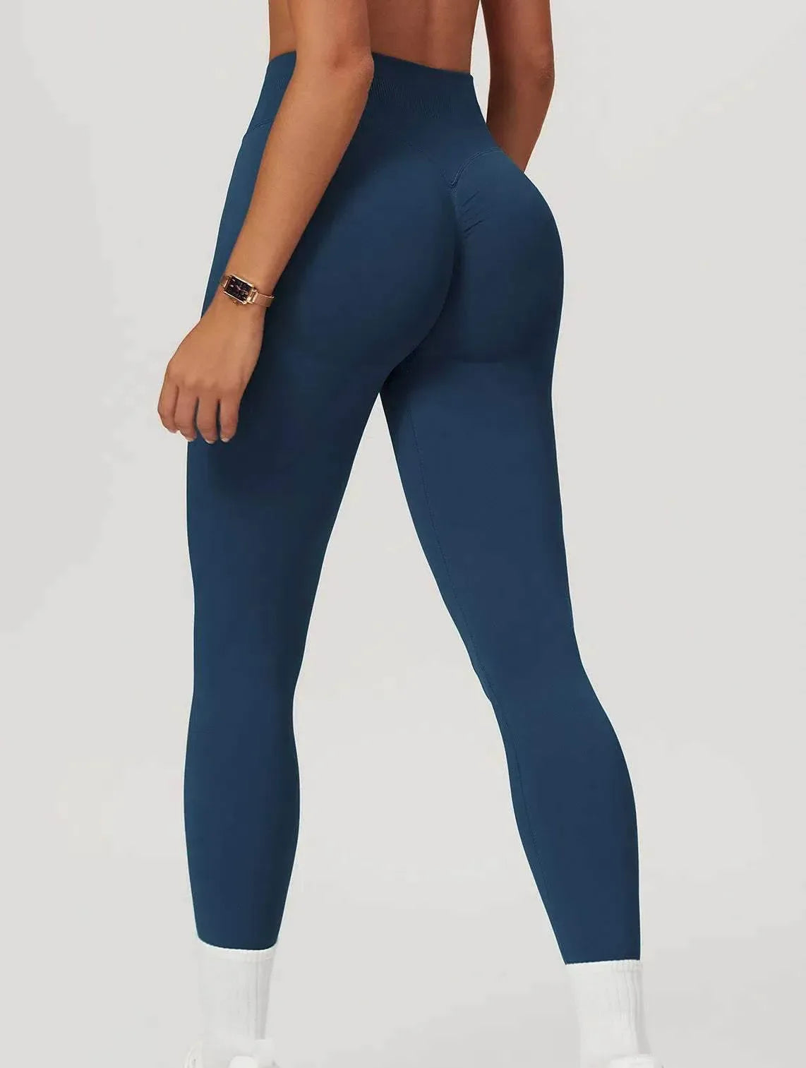 High Waist Athletic Leggings -