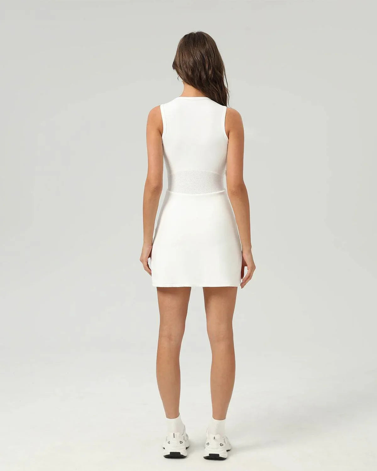 Sleeveless Tennis Athletic Dress with Short -