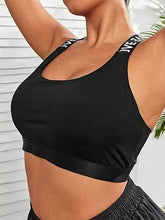 Plus Size X-Back Crop Sport Bras