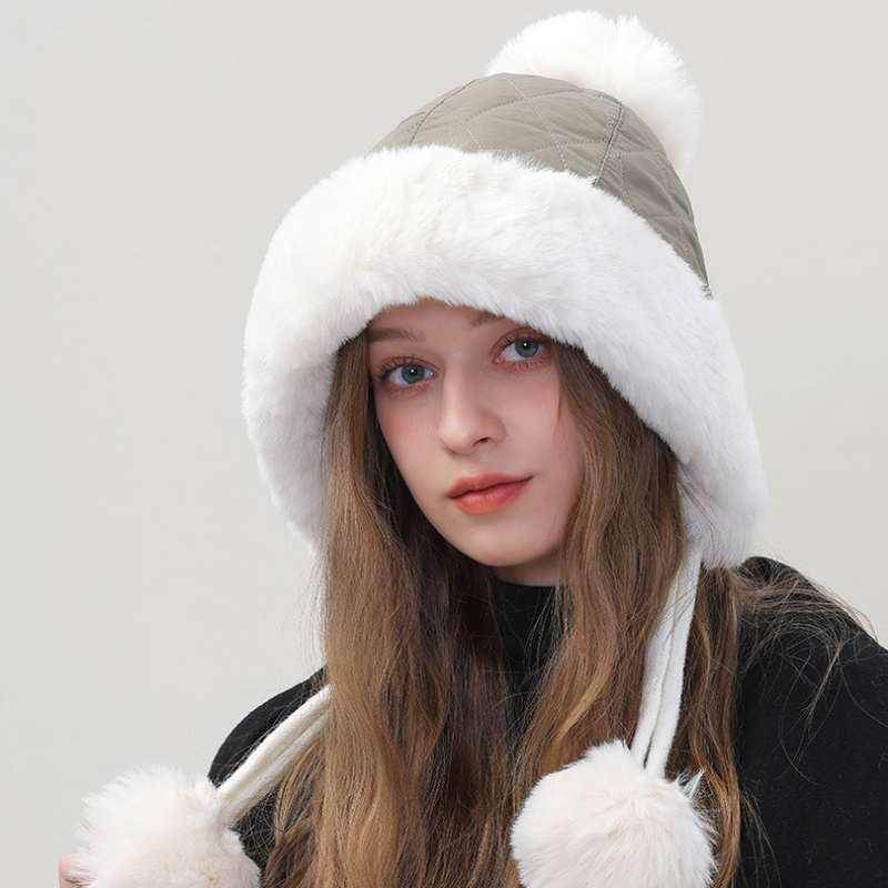 Beanie Hat Cap with Pompom
