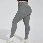 Plus Size High Waist Seamless Yoga Leggings
