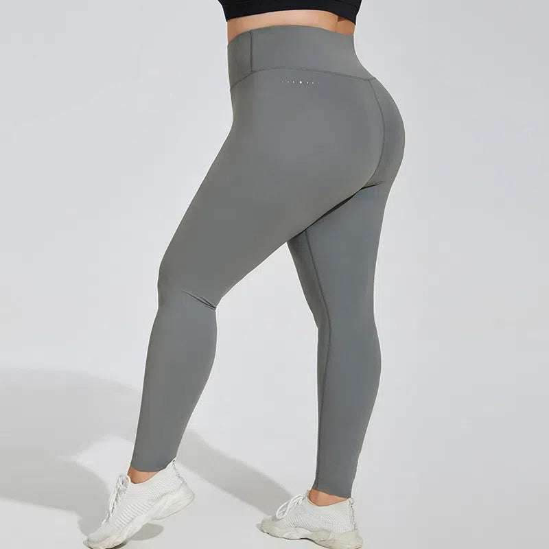 Plus Size High Waist Seamless Yoga Leggings
