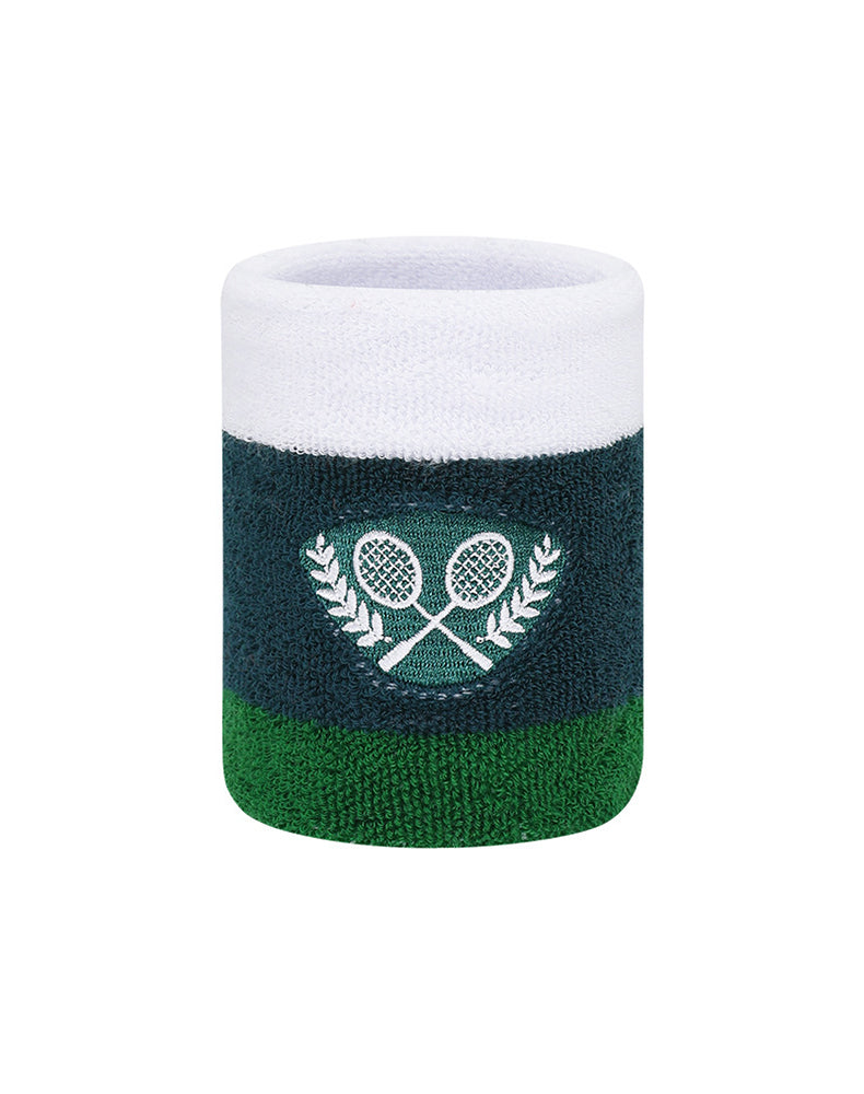 Badminton Embroidery Tennis Wristband Set