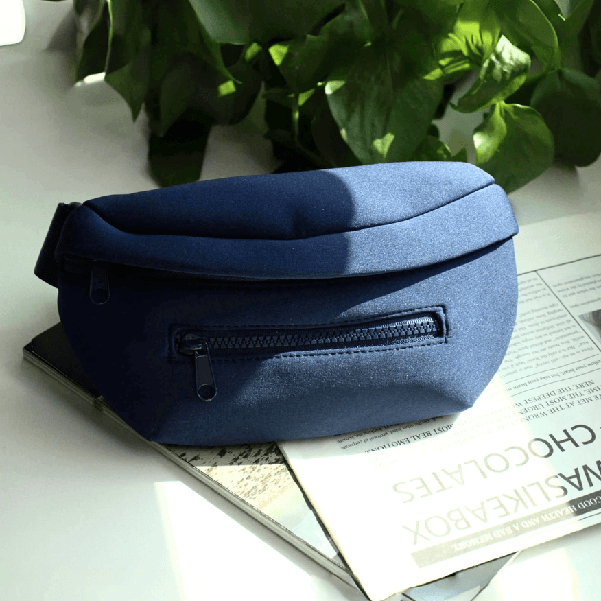 Neoprene Fanny Pack Waist Bag Crossbody Bag