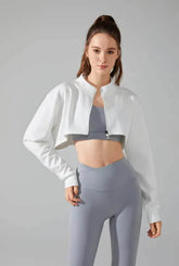 Short Loose Yoga Jacket
