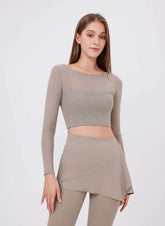 Long Sleeve Mesh Sports T-Shirt