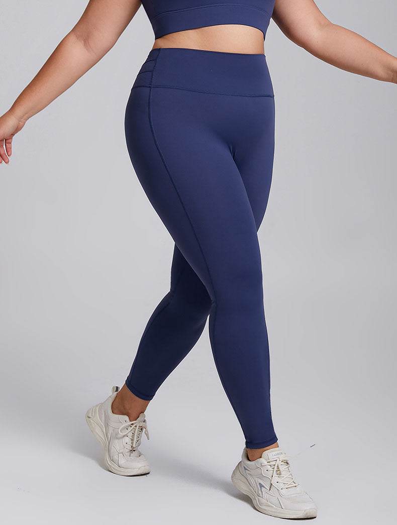 Plus Size High Waist Tummy Control Yoga Leggings