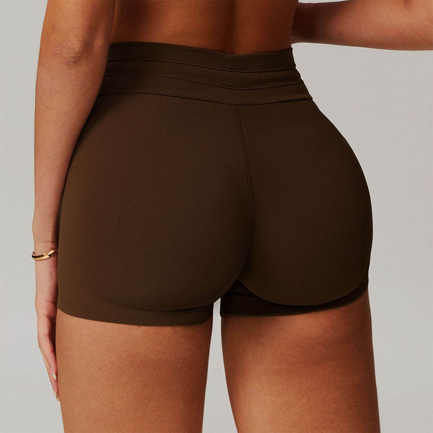 High Waisted Tight Sports Shorts