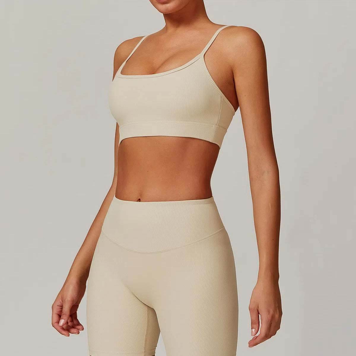 Thin Shoulder Straps Sports Bra