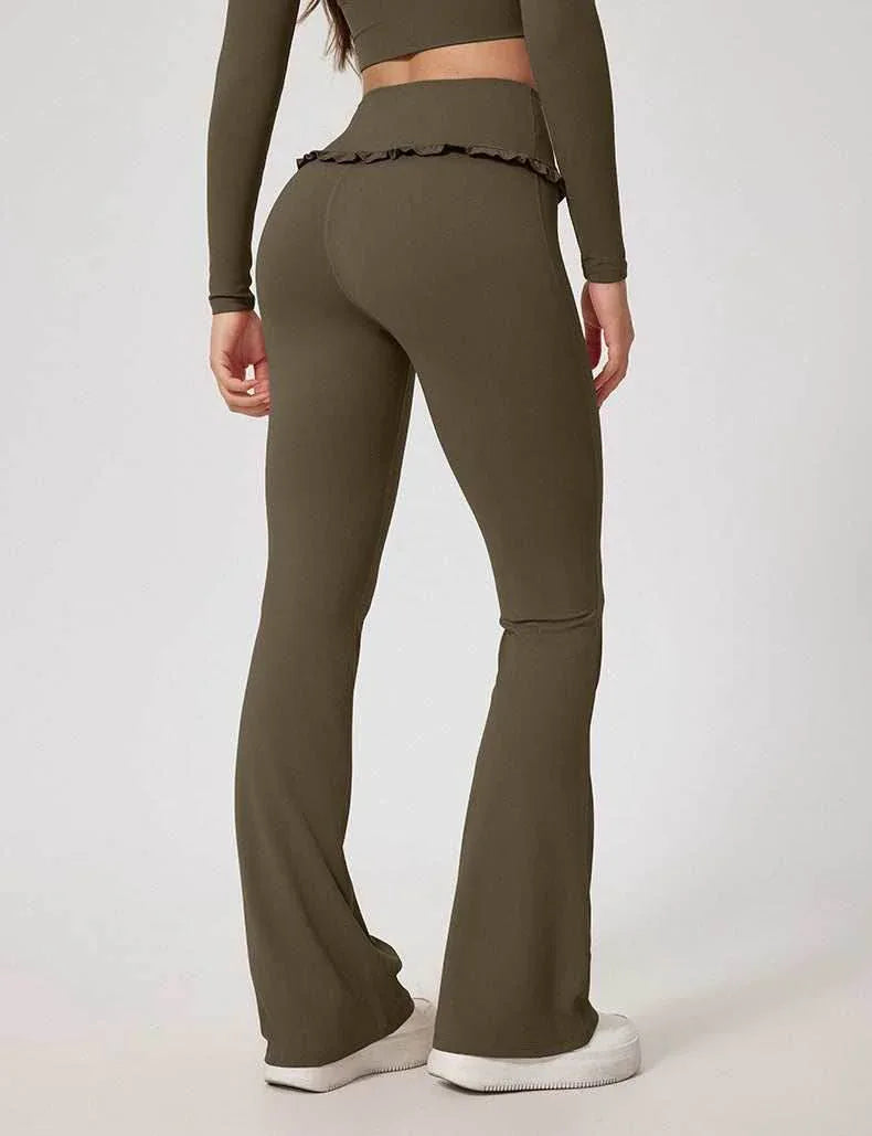Yoga Flounce Flare Leggings -