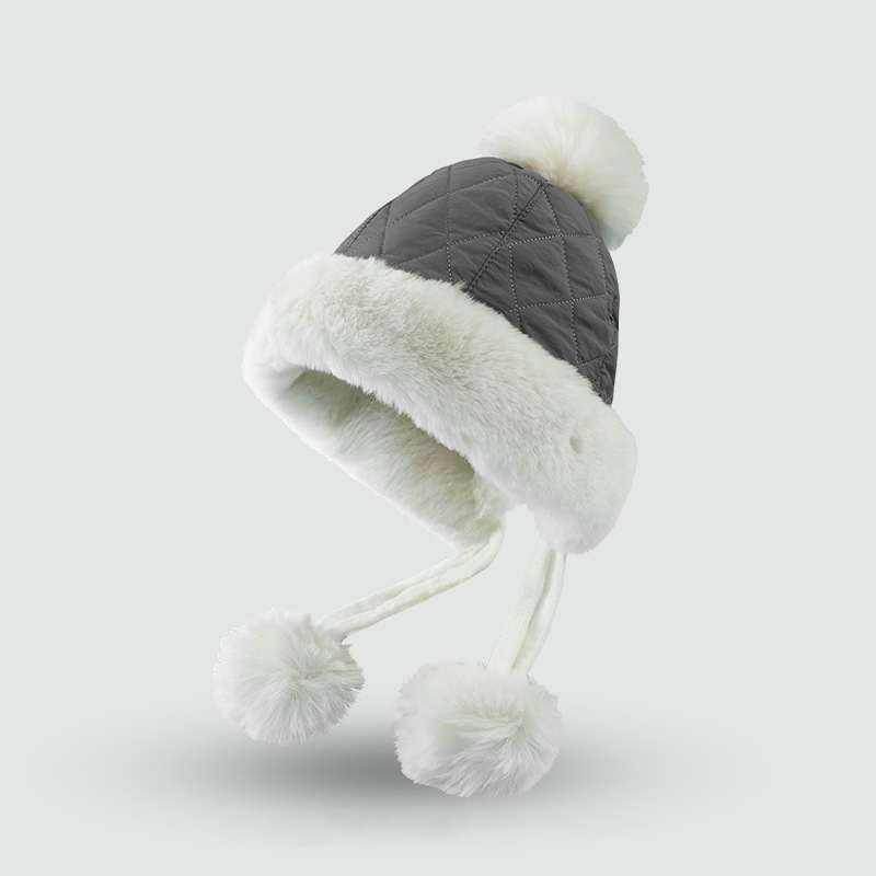 Beanie Hat Cap with Pompom