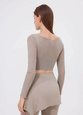 Long Sleeve Mesh Sports T-Shirt