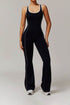 Sleeveless One Piece Backless Yoga Jumpsuit