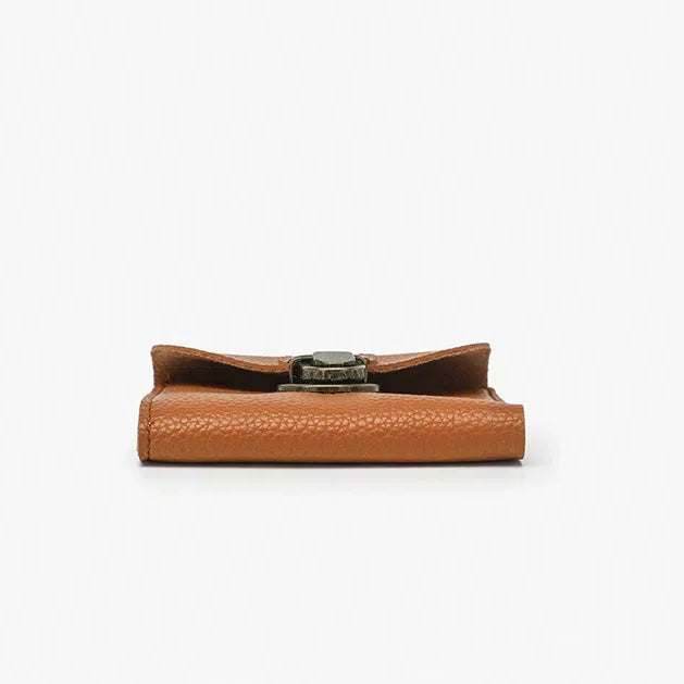 Short Leather Credit Card Coin Purse Bag