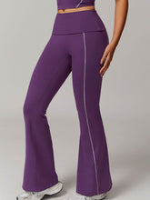 High Waist Yoga Flared Pants