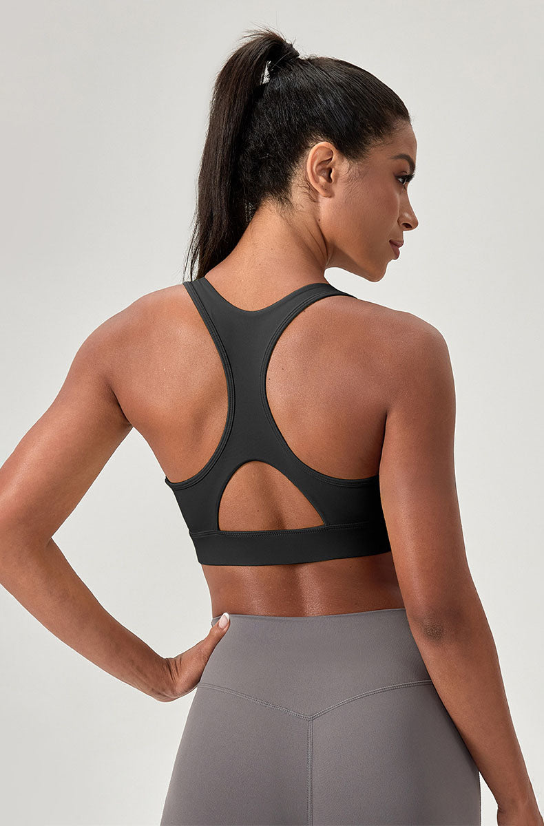Two Ways Twist Racerback Sports Bra