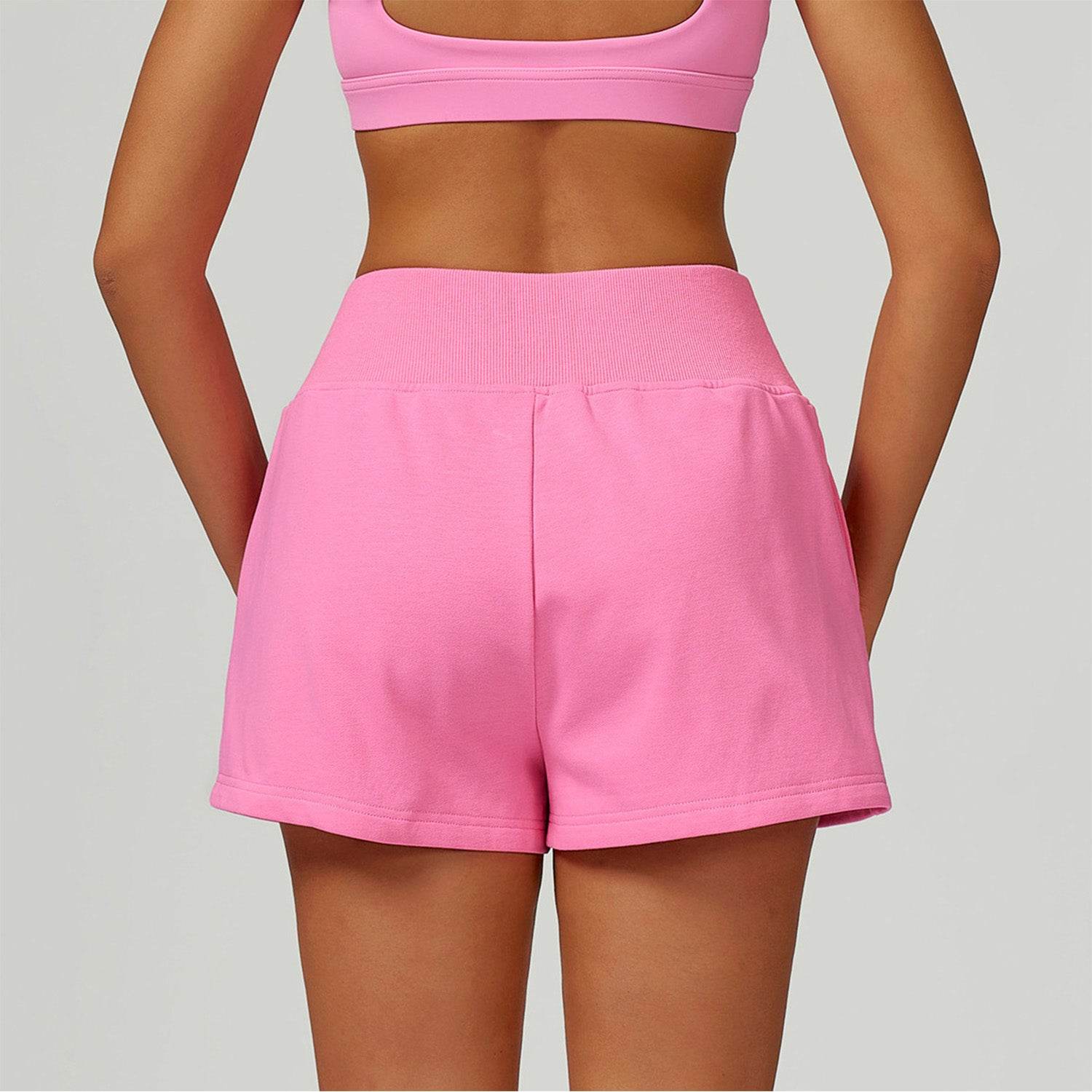 Sweat Shorts with Pockets Drawstring Casual Lounge Short