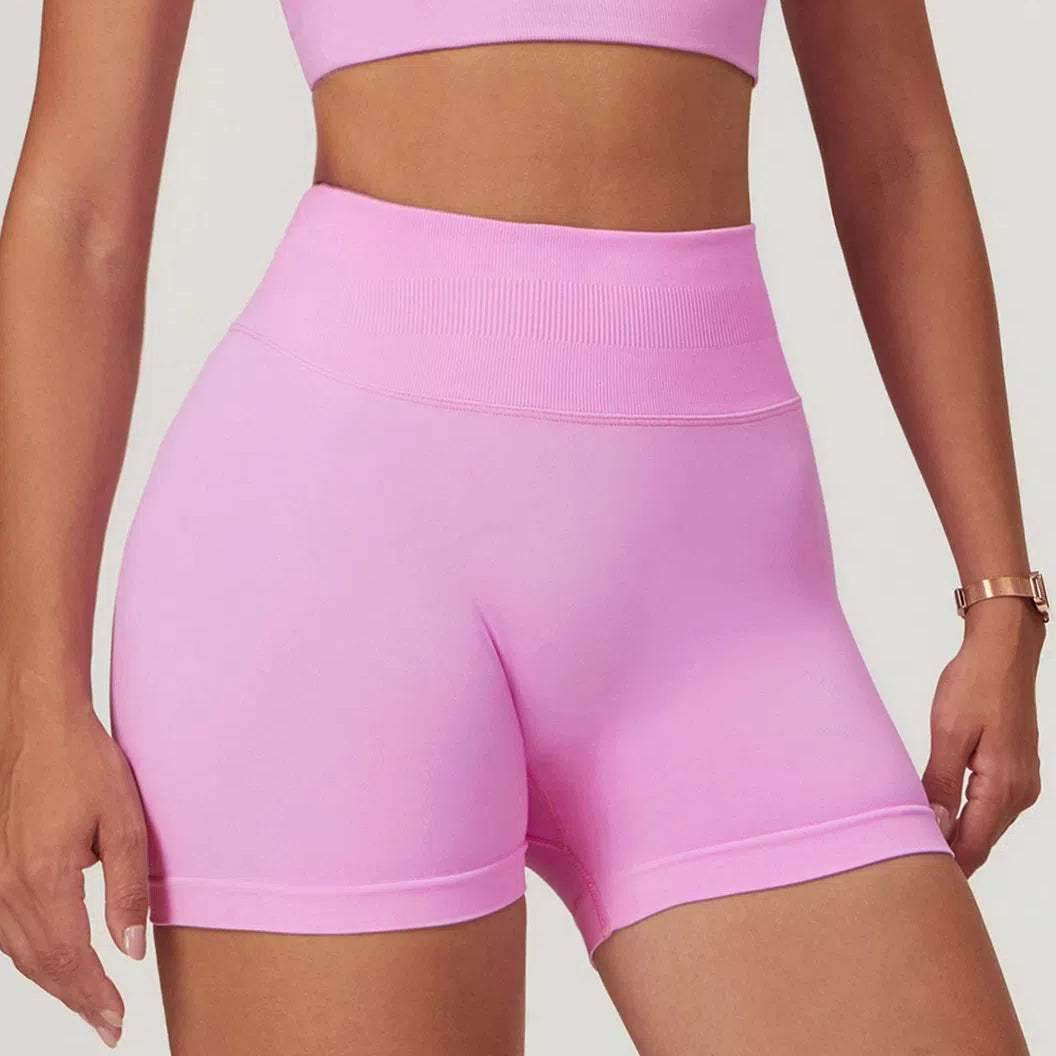 High Waisted Yoga Shorts