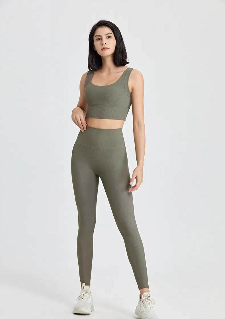High Waist Tummy Control Leggings with Pockets